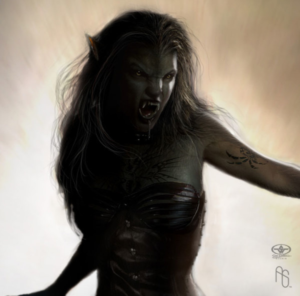 Royal Female Werewolf She Wolf Werewoman ⋆ Mythical Realm 